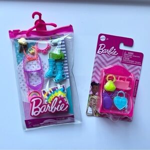 NEW Barbie Accessories Shoes & Handbags - Bundle of 2 Packs New in Package